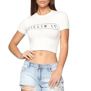 Fashion Nova "Killin' It" Crop Top